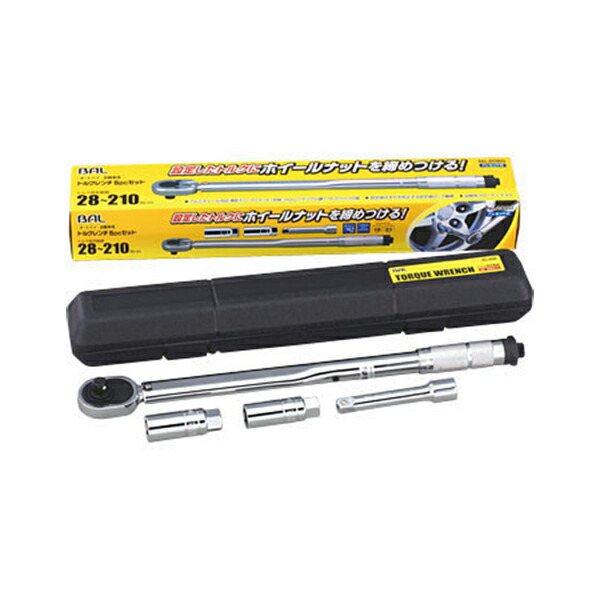 楽天市場】【送料無料※沖縄除く】大橋産業 BAL トルクレンチ5pcセット