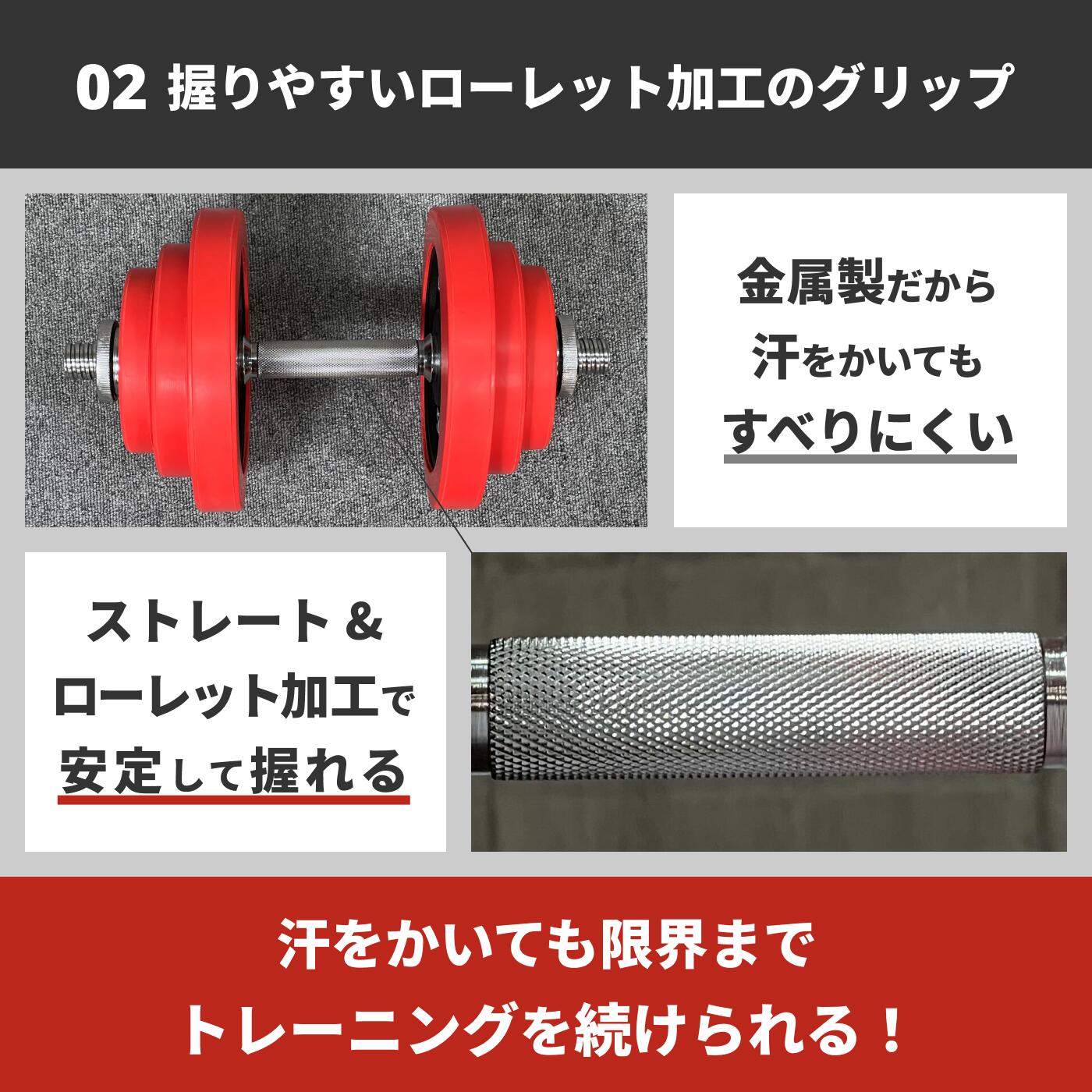 ラバーダンベル 60kg 片手30kg×2個セット IROTEC (アイロテック)
