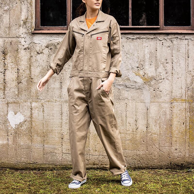 楽天市場】ディッキーズ 長袖つなぎ ストレッチ D726 男女兼用 ツナギ