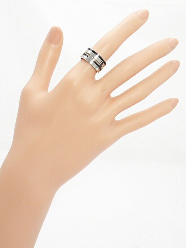 HERMES】エルメス『SILVER ムーブアッシュ リング』10号 1週間保証