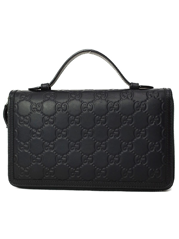 GUCCI】グッチ『グッチシマ トラベルケース』395474 メンズ ラウンド