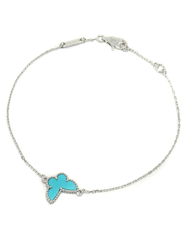 Van Cleef ＆ Arpels】【VCA】【蝶】ヴァンクリーフ&アーペル『K18WG