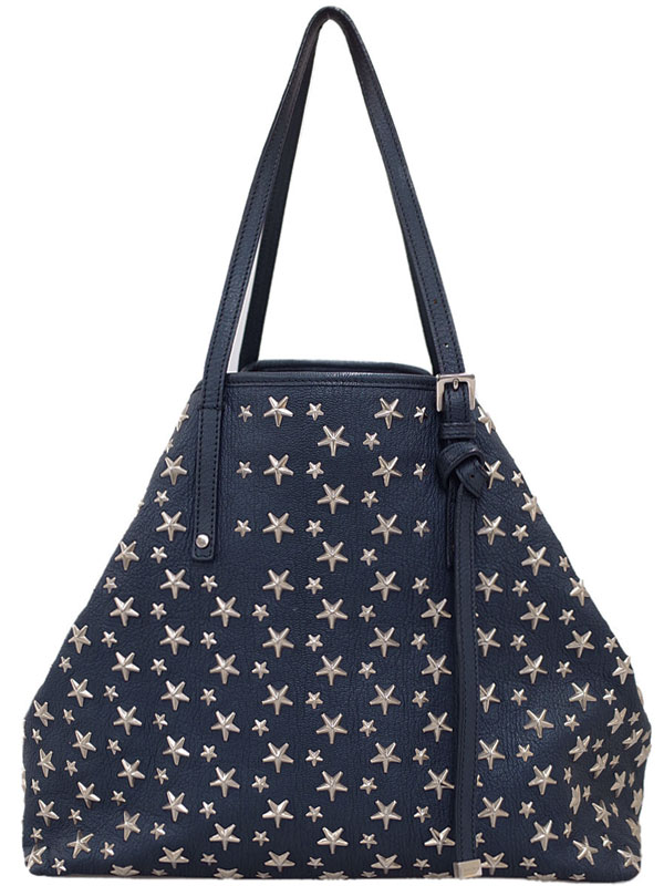 Jimmy Choo】【SASHA】ジミーチュウ『サシャ M スタースタッズ トート