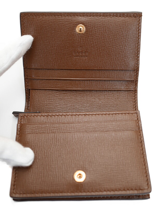 GUCCI】グッチ『GGスプリーム ハートモチーフ付き カードケース