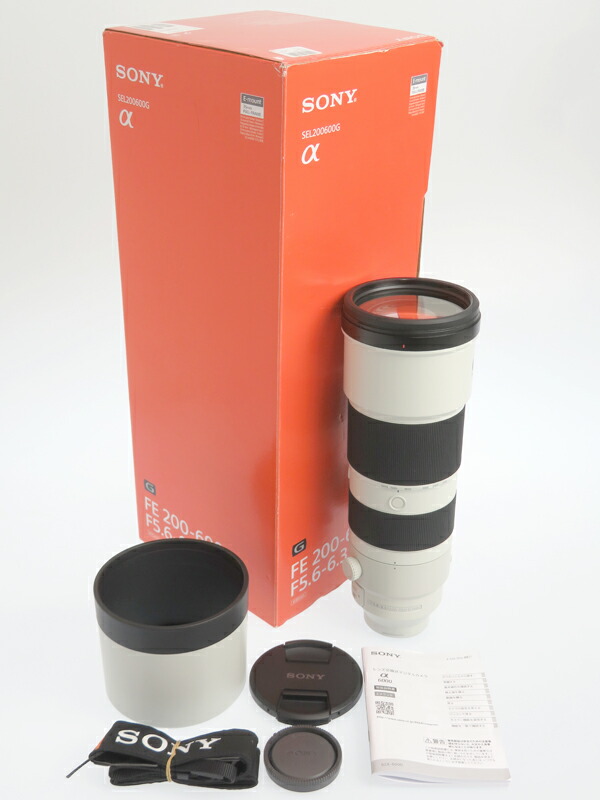 SONY】ソニー『FE 200-600mm F5.6-6.3 G OSS』SEL200600G レンズ 1週間