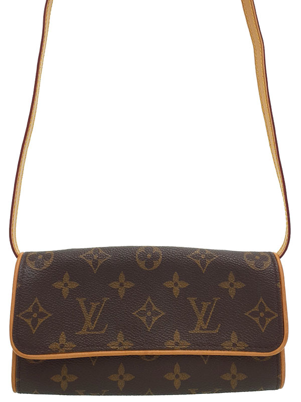 LOUIS VUITTON】ルイヴィトン『モノグラム ポシェットツインPM』M51854