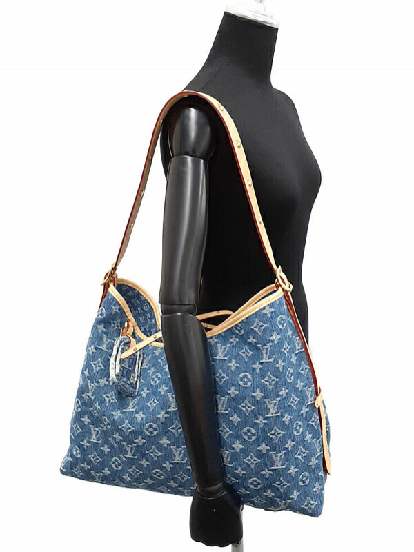 LOUIS VUITTON】ルイヴィトン『モノグラム デニム キャリーオールNM MM