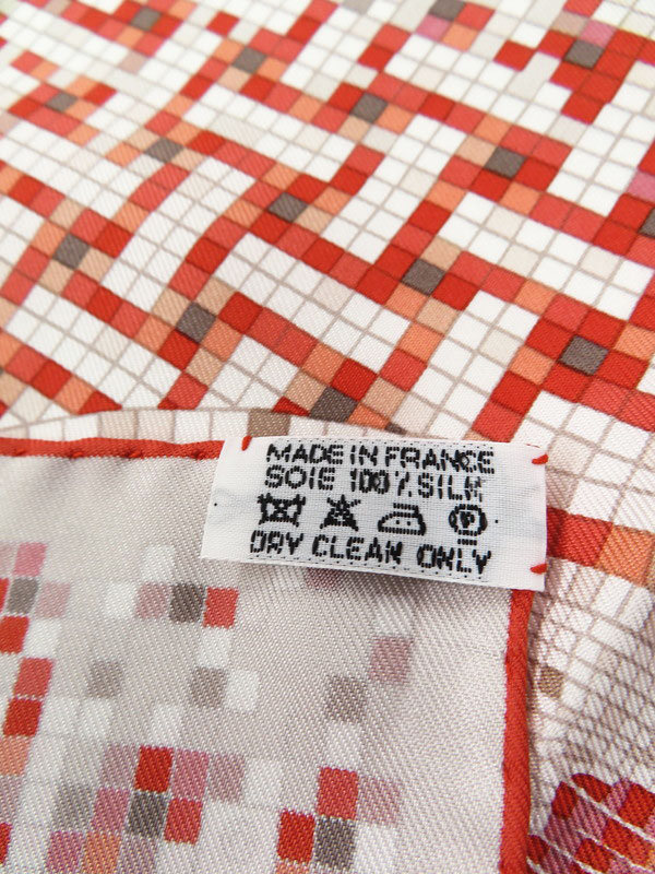 HERMES】【MOSAIQUE AU 24】【フランス製】エルメス『カレ45 モザイク