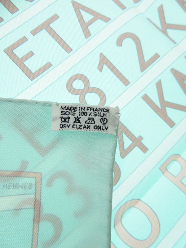 HERMES】【LES SOURCES DE LA VIE】【フランス製】エルメス『カレ90