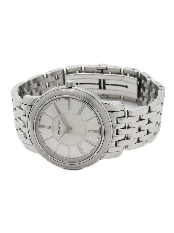 TIFFANY＆Co.】ティファニー『マークラウンド』メンズ クォーツ 1ヶ月