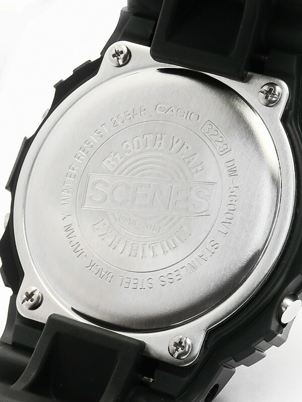 CASIO】カシオ『Gショック B'z 30周年記念 SCENES モデル』DW-5600VT