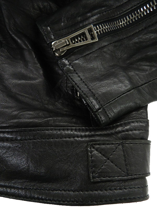 Belstaff】ベルスタッフ『レザーシングルライダースジャケット size48