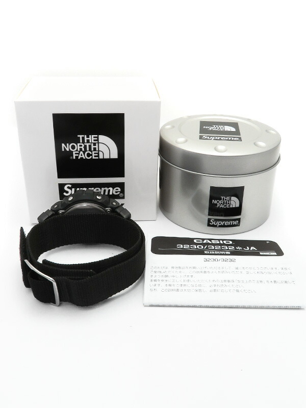 CASIO】カシオ『G-SHOCK Gショック Supreme×THE NORTH FACE×G-SHOCK