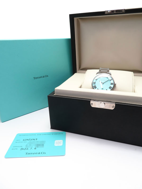 TIFFANY＆Co.】ティファニー『アトラス 2ハンド』63452769 メンズ