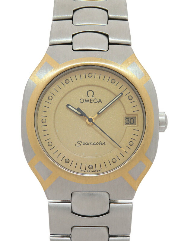 OMEGA】オメガ『シーマスター ポラリス』メンズ クォーツ 1週間保証