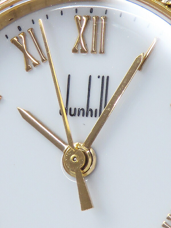 dunhill】ダンヒル『エリート ダイヤ』レディース クォーツ 1ヶ月保証