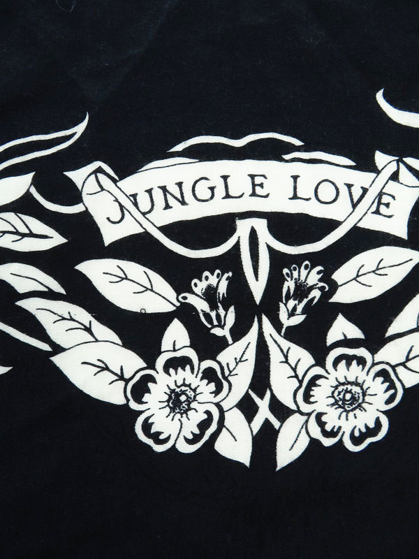 HERMES】エルメス『カレ140 カシミヤ×シルク ジャングル・ラブ JUNGLE