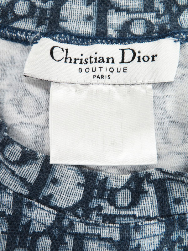 Christian Dior】クリスチャンディオール『トロッター 総柄 半袖T
