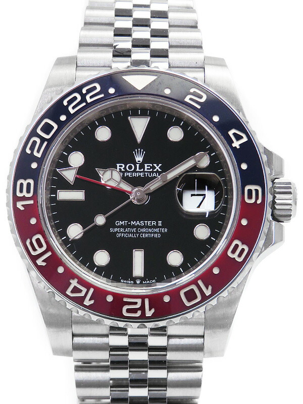 ROLEX】ロレックス『GMTマスター2 赤×青ベゼル』126710BLRO ランダム番