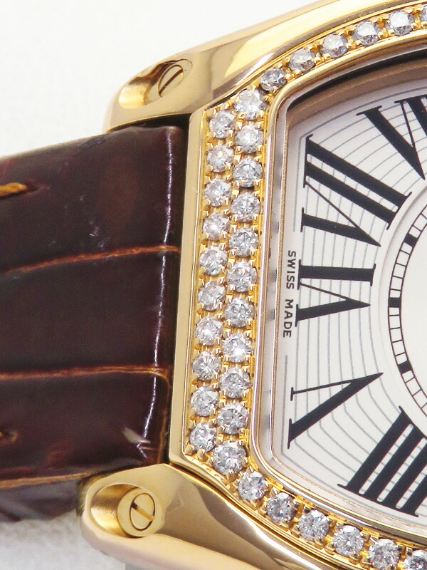 Cartier】カルティエ『ロードスター クラシックウォッチ SM ダイヤ