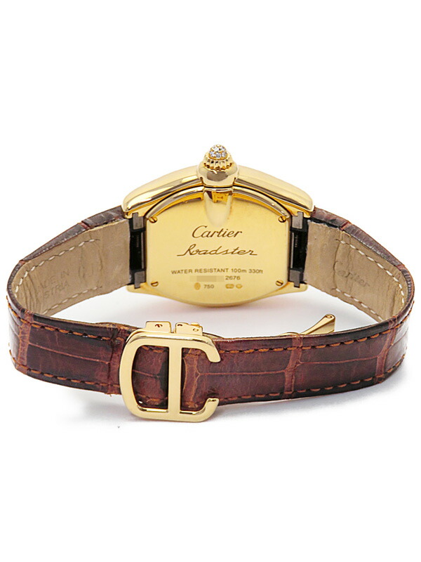 Cartier】カルティエ『ロードスター クラシックウォッチ SM ダイヤ