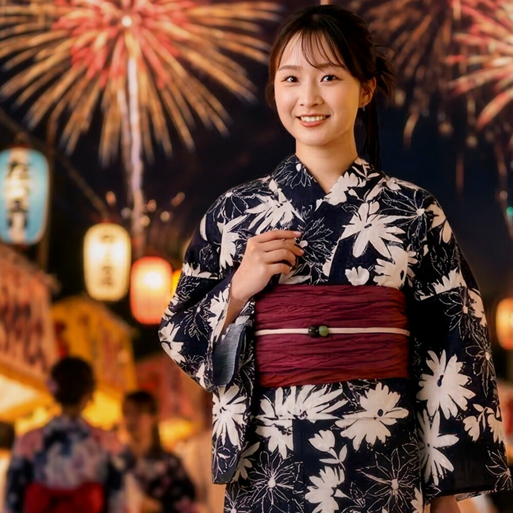 楽天市場】【ポイント10倍 】 浴衣 帯 下駄 3点 セット 柄 大人 女性