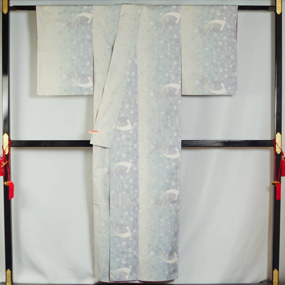 楽天市場】着物セット 本場大島紬・名古屋帯 2点 セット 白大島 伝統