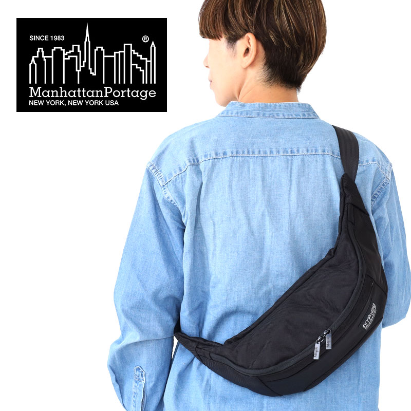 Manhattan Portage ブラックレーベル ボディバッグ | TOZAI NANBOKUYA