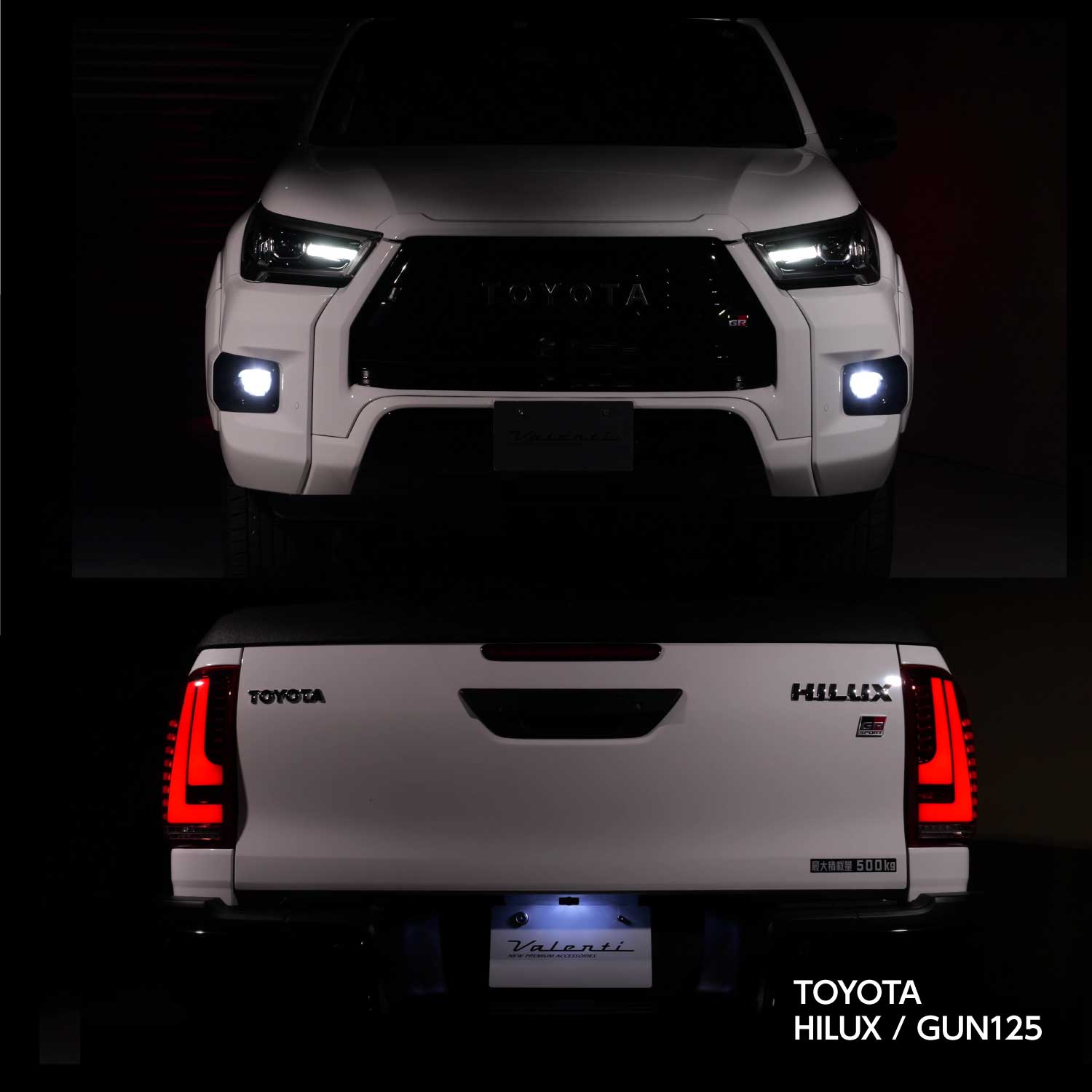 補修用・片側のみ】 Valenti ヴァレンティ トヨタ toyota ハイラックス