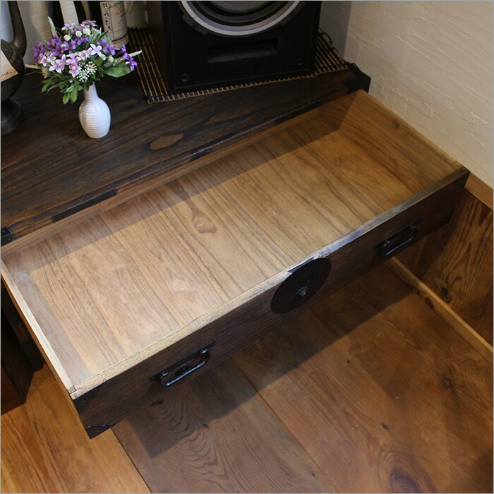 楽天市場】和箪笥 タンス 和たんす アンティーク 収納 引き出し 桐 2段