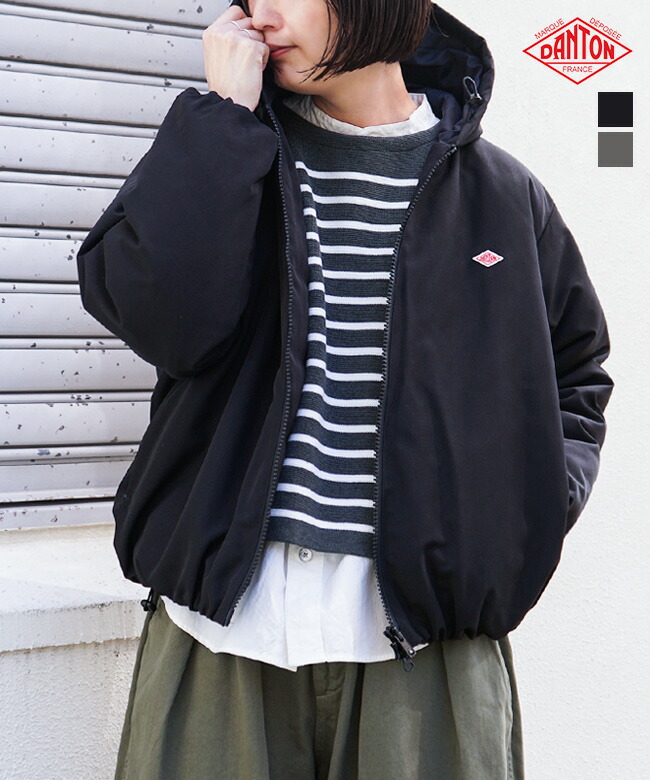 ◇[DT-A0530TET]DANTON(ダントン)HOODED JACKET フーデッドジャケット