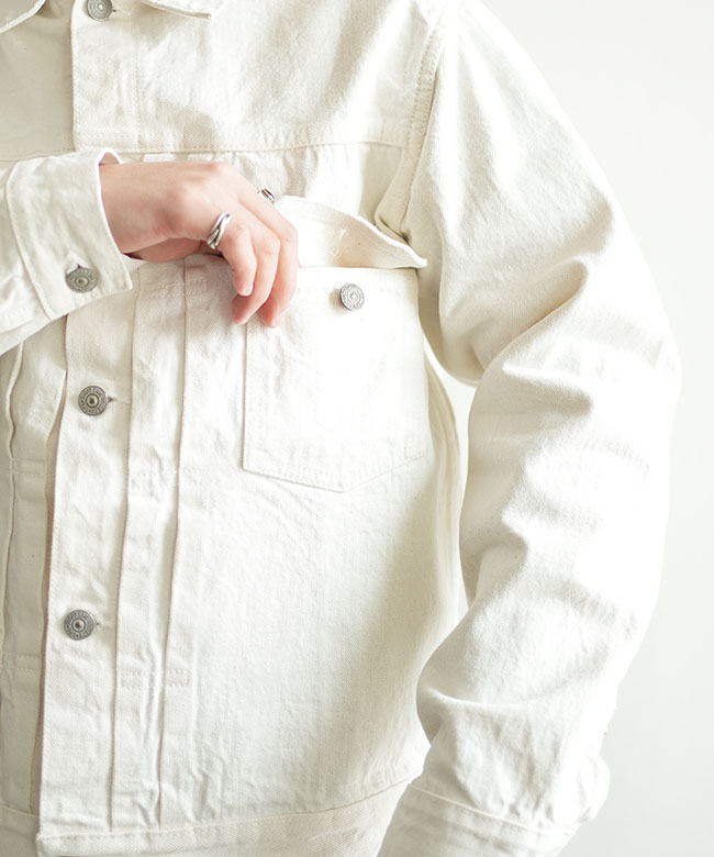 SALE 20%OFF】[SC15720]SUGAR CANE(シュガーケーン) 13oz. WHITE DENIM