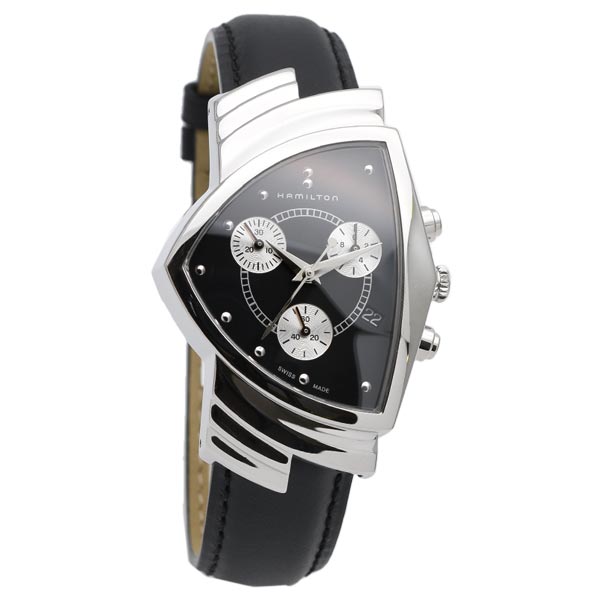 ハミルトン ベンチュラ HAMILTON クロノグラフ H24412732 メンズ