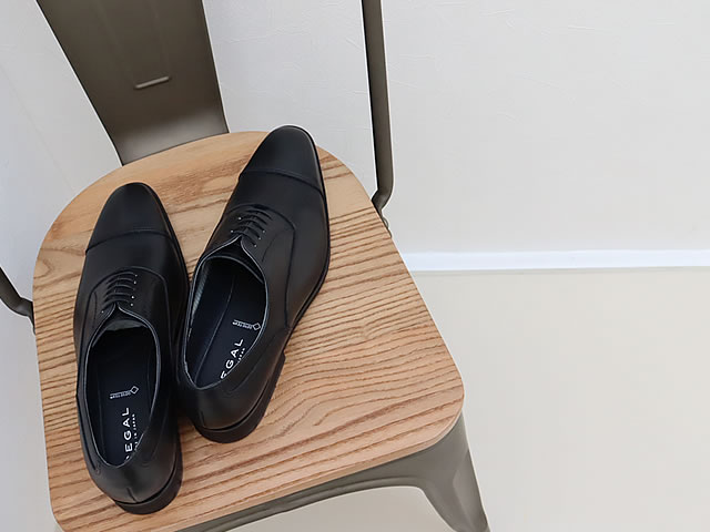 REGAL リーガル ストレートチップ 35HR BLACK ブラック GORE-TEX