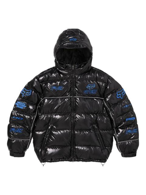 Supreme Supreme Honda Fox Racing Puffy Zip Up Jacket Dark Green