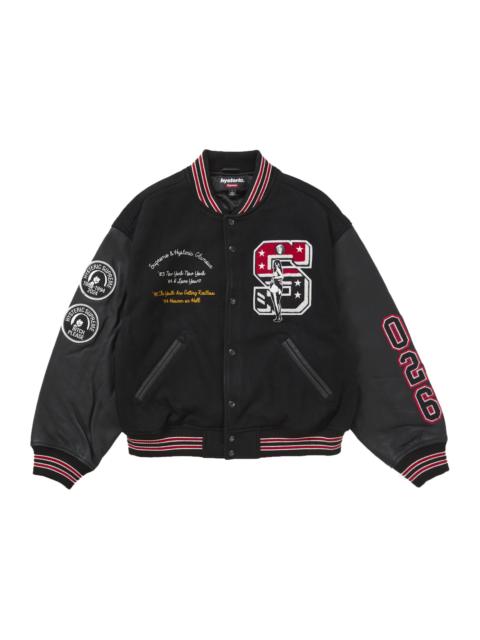 Supreme Supreme Veritas Varsity Jacket Red | REVERSIBLE