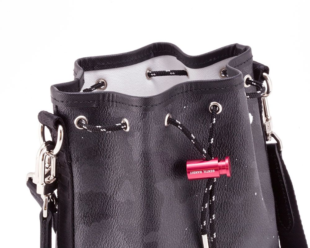 GENTIL BANDIT - 2WAY巾着バッグ / ブラックカモ | Tempt