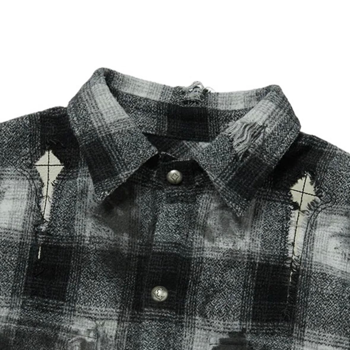 Thug Club - 【残り一点】Angels Damaged Shirt | ACRMTSM ONLINE STORE