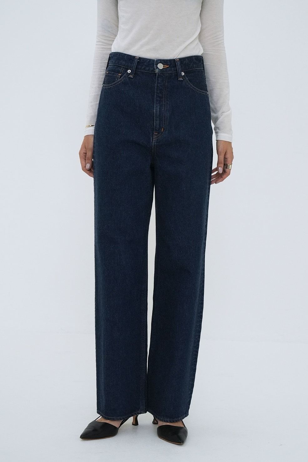 CLANE - セコンドデニムパンツ ライトブラック - SECOND DENIM PANTS