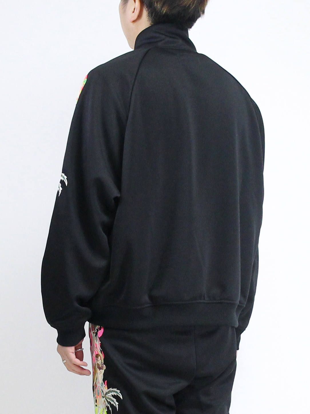 doublet - 19SSカオス刺繍トラックジャケット - CHAOS EMBROIDERY