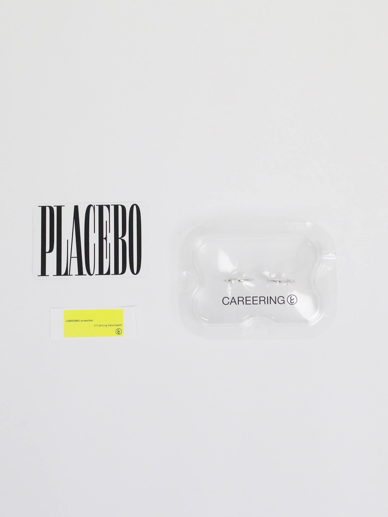CAREERING - 【両耳用】プラシーボピアス PLACEBO 501(SV) ｜小栗旬