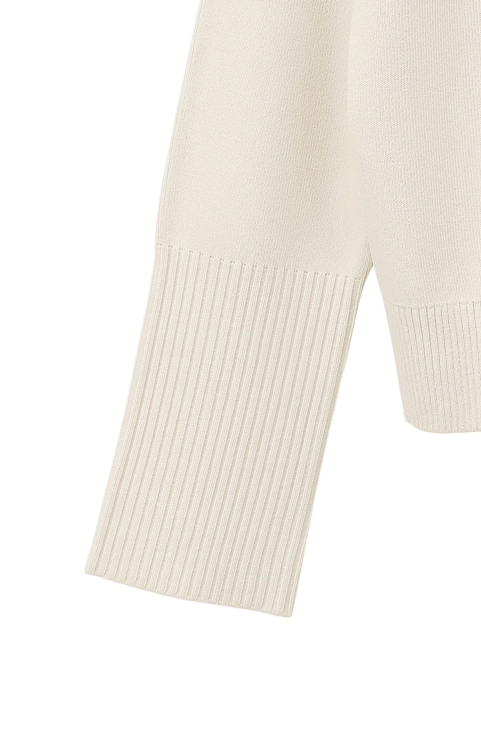 CLANE - ベーシックコンパクトニット - BASIC COMPACT KNIT - IVORY