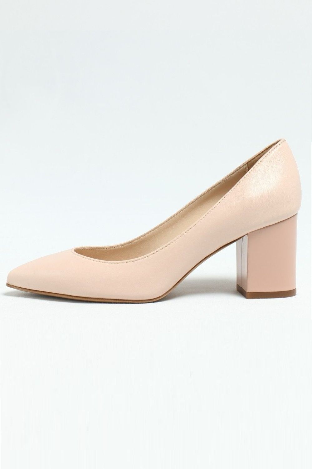 FABIO RUSCONI - FA1022 レザー エナメルレザー チャンキーヒール