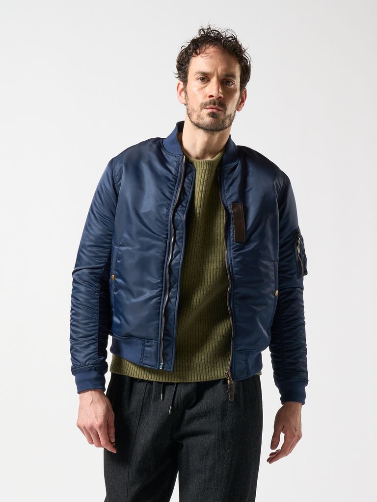 wjk - 【予約品】 Neo MA-1 reissue / フライトジャケット / ネイビー