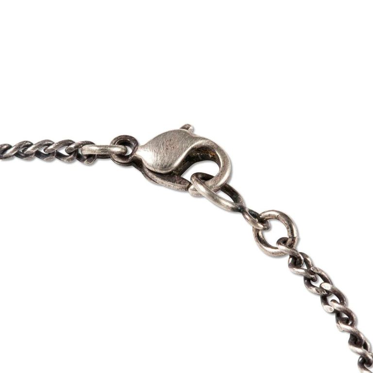 CALEE - SILVER STAR CONCHO NECKLACE (SILVER) / シルバースター
