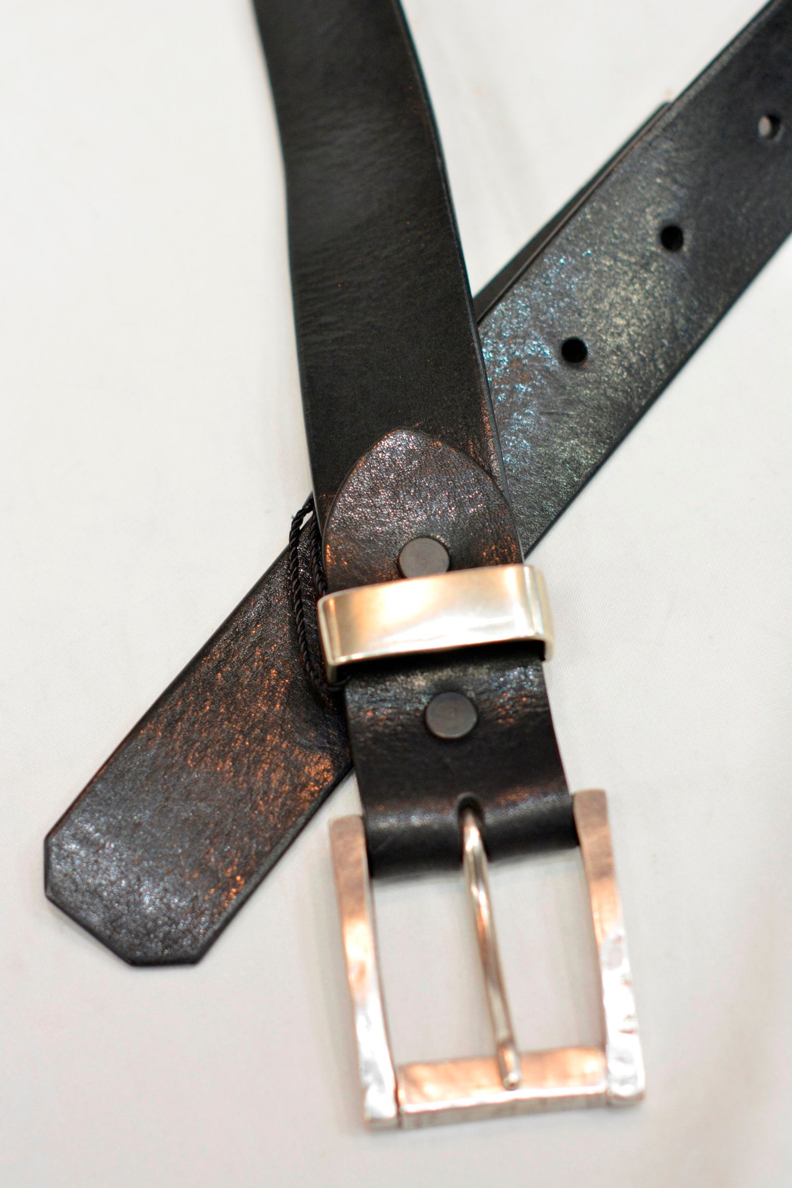 ISAMU KATAYAMA BACKLASH - イタリアンダブルショルダー シワ加工プル