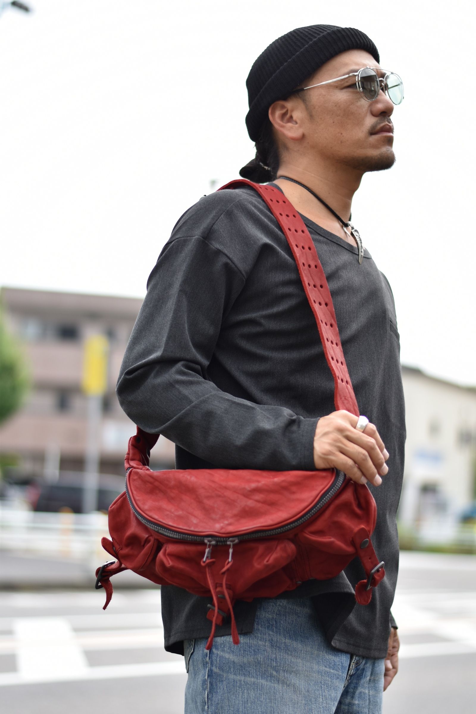 ISAMUKATAYAMA BACKLASH 【50㎜幅3ピンベルトウエストバッグ】 | chord