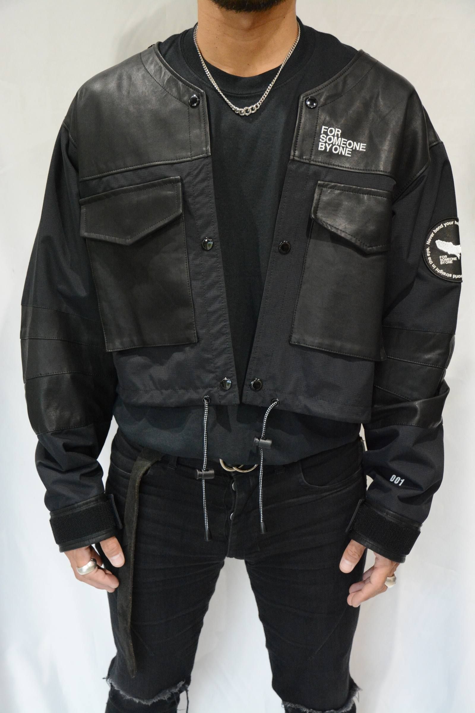 FORSOMEONE - DOCKING MOUNTAIN JACKET (BLACK) | chord online store