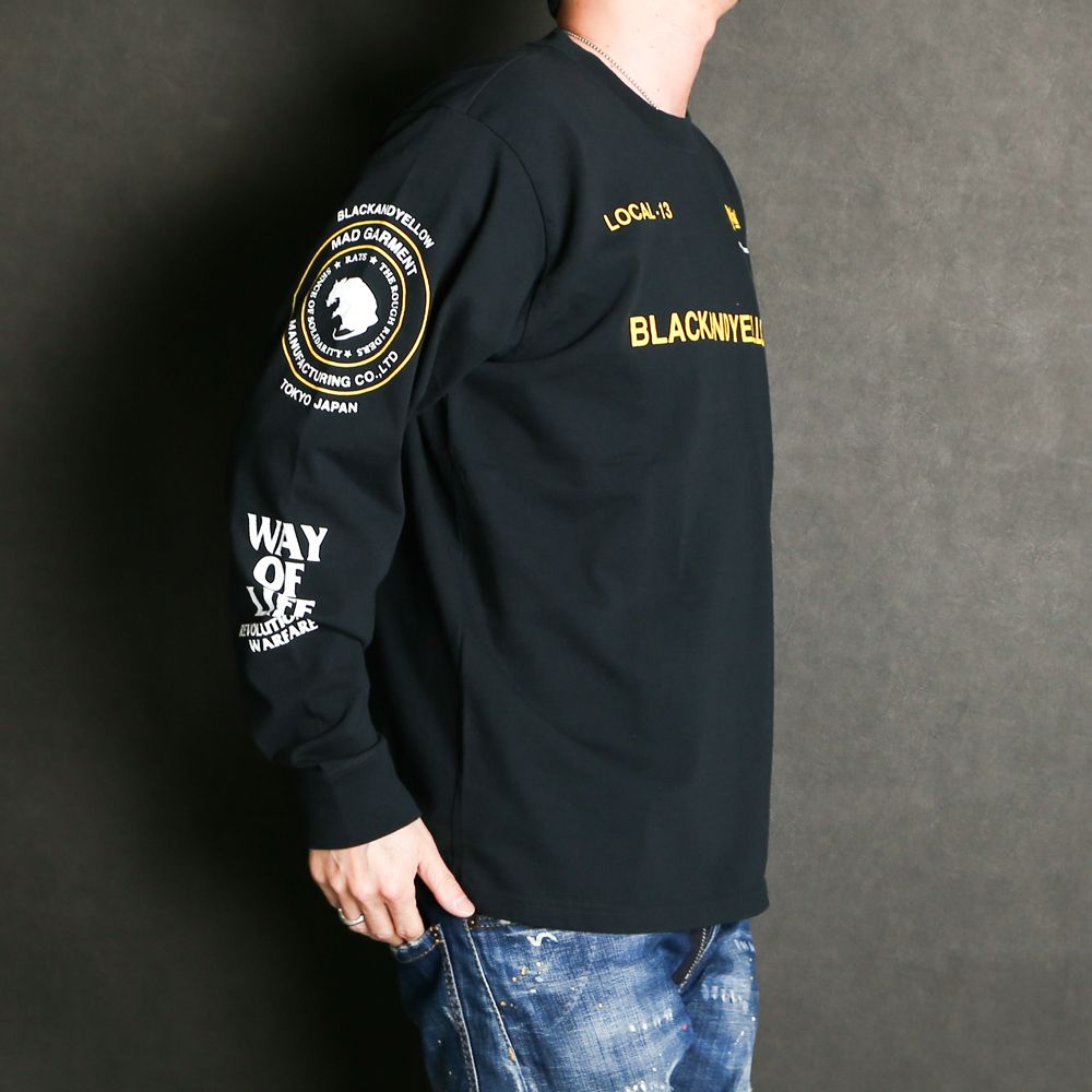 RATS - LOCAL-13 L/S / プリント ロングスリーブTシャツ / 21'RTC-0301