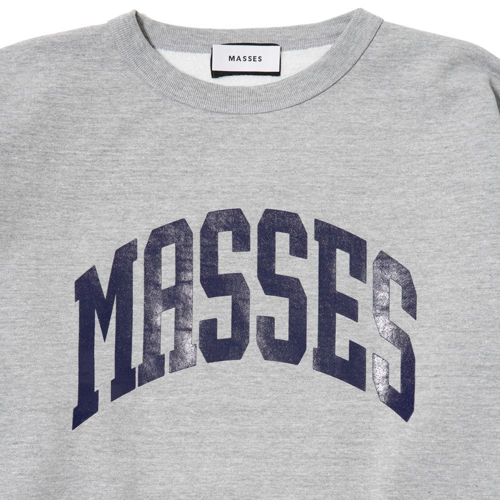 MASSES - SWEAT HOODED ARCH WASH - Heather / プルオーバー